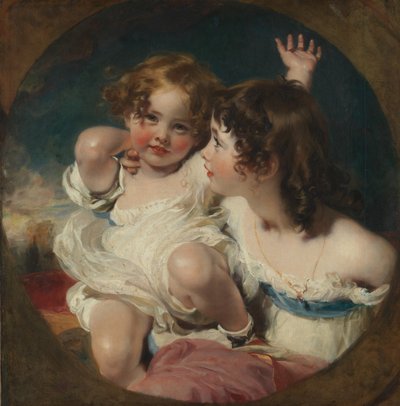 Les enfants Calmady (Emily, 1818-1906, et Laura Anne, 1820-94), 1823 - Thomas Lawrence